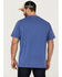 Image #4 - Brothers and Sons Men's Designated Drinker Graphic Short Sleeve T-Shirt, Blue, hi-res