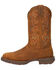 Image #3 - Durango Men's Rebel Waterproof Performance Western Boots - Broad Square Toe, Brown, hi-res