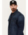 Image #2 - Ariat Men's FR Durastretch Trucker Jacket, Blue, hi-res