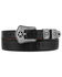 Image #1 - Tony Lama Men's Country Crocodile Print Western Belt, Black, hi-res