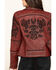 Double D Ranch Women's Oxblood Tasajulillo Jacket , Red, hi-res
