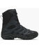 Image #2 - Merrell Men's Moab 3 8" Tactical Zip Waterproof Boots - Round Toe , Black, hi-res