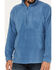Image #3 - Brixton Men's Half-Zip Fleece Pullover, Blue, hi-res