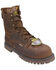 Image #1 - AdTec Men's 9" Waterproof Logger Work Boots - Composite Toe, Brown, hi-res