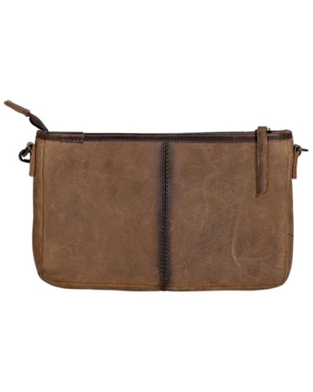 Image #2 - STS Ranchwear by Carroll Women's Cowhide Claire Crossbody Bag, Black/white, hi-res