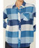 Image #3 - Idyllwind Women's Plaid Print Long Sleeve Snap Flannel Shirt, Light Blue, hi-res