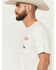 Image #2 - Ariat Men's Bronc Short Sleeve Graphic T-Shirt, Heather Grey, hi-res