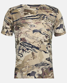 Under Armour Men's Barren Iso-Chill Brushline Short Sleeve Work Shirt , Camouflage, hi-res