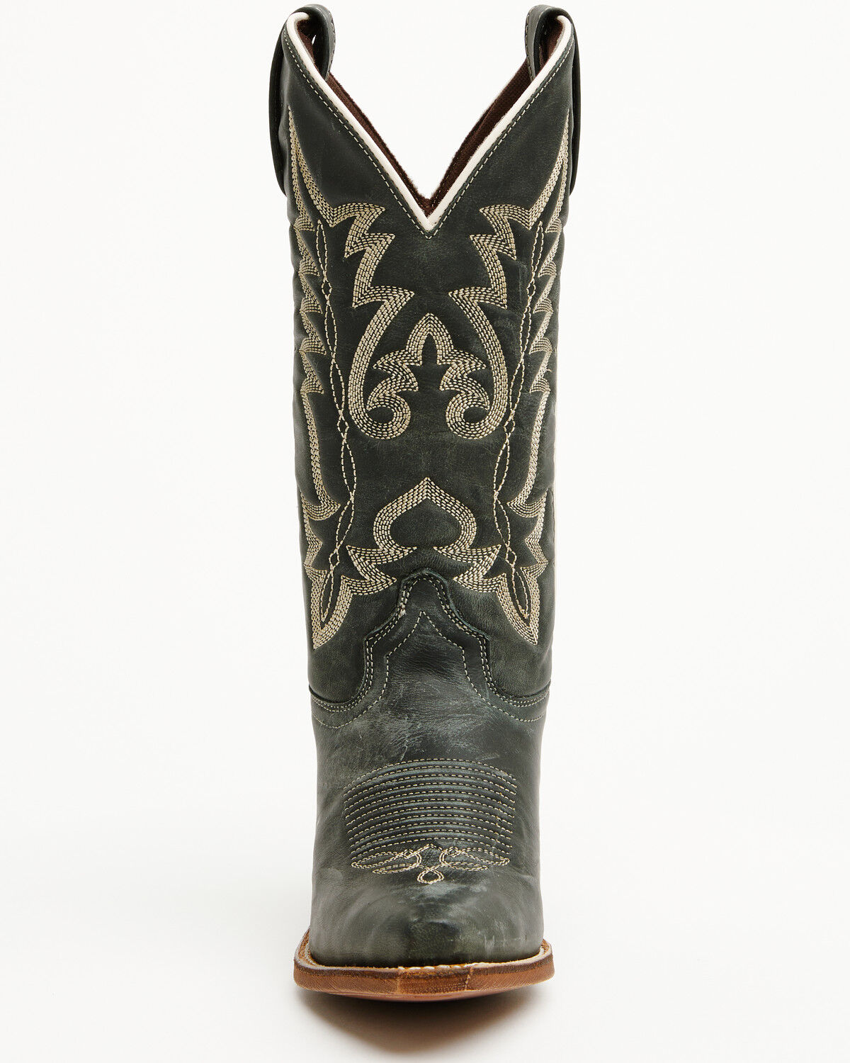 Image #4 - Laredo Women's Carly Western Boots - Snip Toe, Navy, hi-res