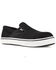 Image #1 - Reebok Women's Comfortie Slip-On Casual Work Shoes - Steel Toe, Black/white, hi-res