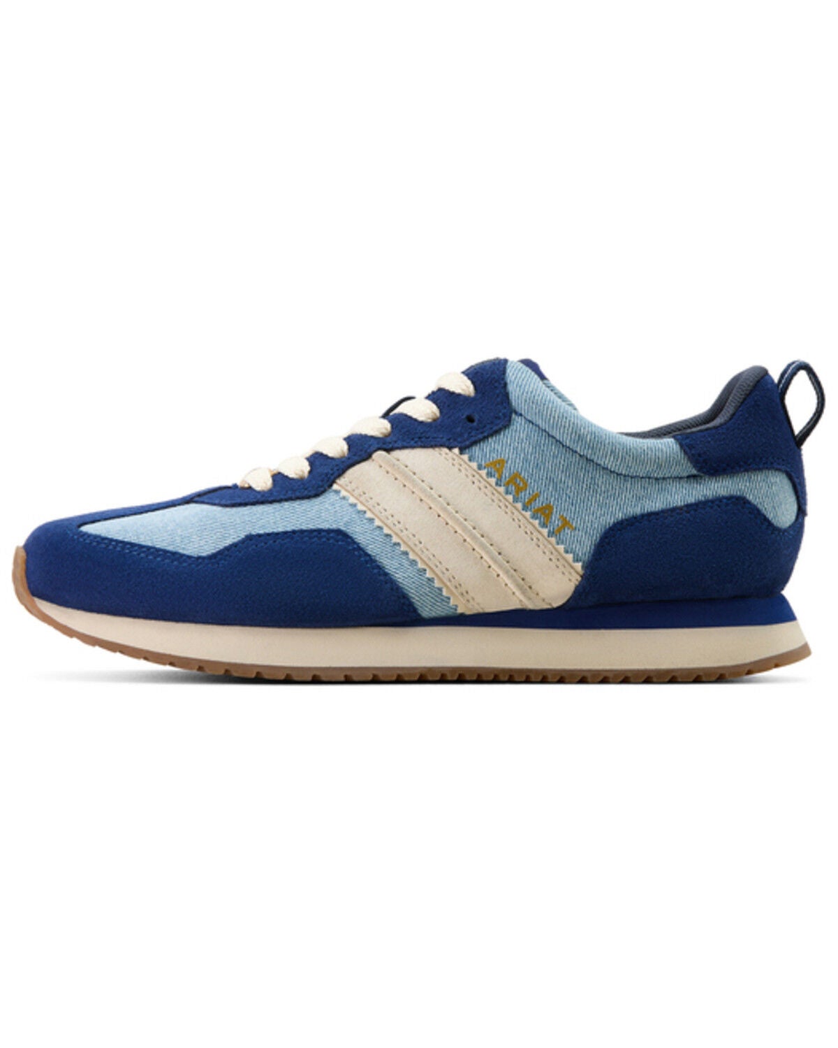 Image #2 - Ariat Women's Ranch Runner Casual Shoes, Blue, hi-res