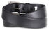 Image #4 - American Worker Men's Distressed Leather Belt, Black, hi-res