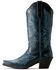 Image #2 - Ariat Women's Round Up Collins Western Boots - Snip Toe, Blue, hi-res