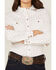Image #3 - RANK 45® Women's Western Cactus Conversation Print Long Sleeve Button-Down Western Riding Shirt, Ivory, hi-res