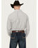 Image #4 - George Strait by Wrangler Men's Geo Print Long Sleeve Button-Down Stretch Western Shirt, Black, hi-res