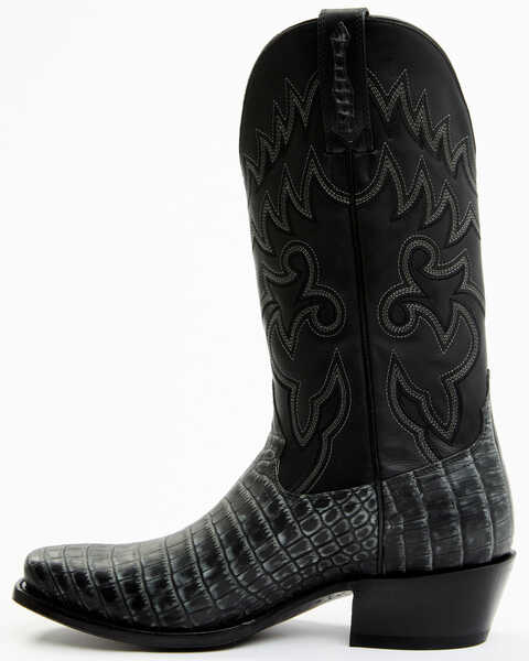 Image #3 - Cody James Men's Exotic Alligator Western Boots - Square Toe, Grey, hi-res