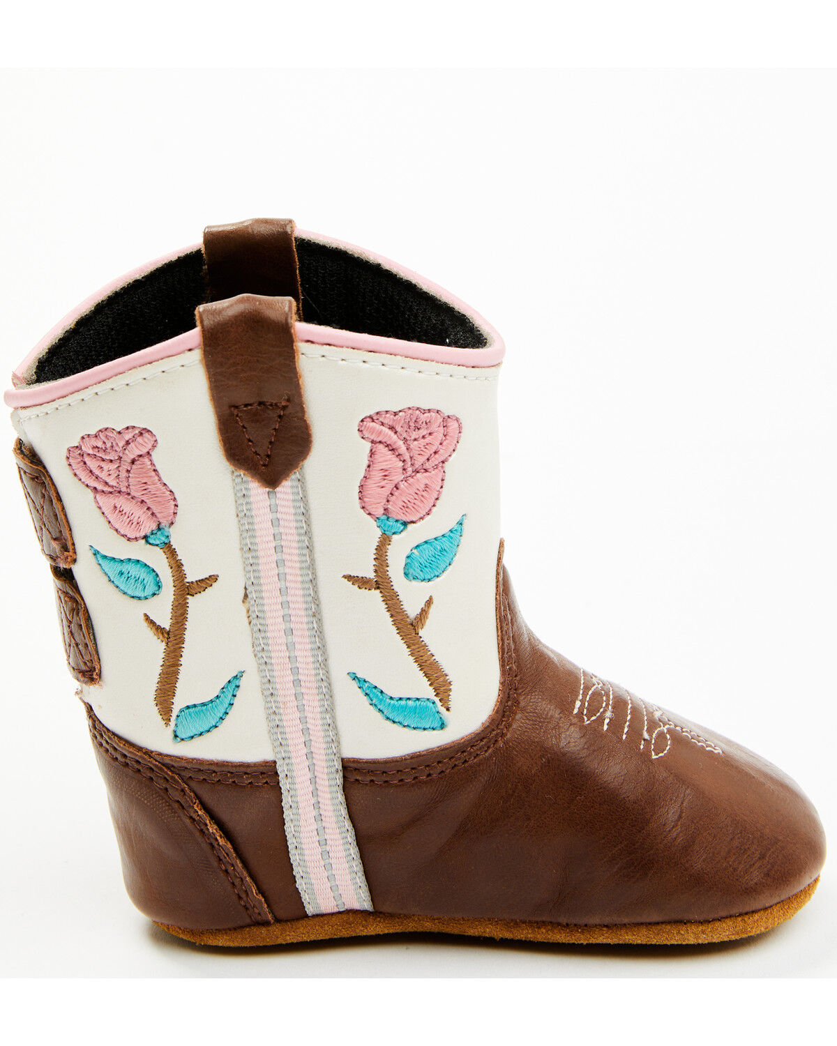 Image #2 - Boot Barn Infant Girls' Rosie Poppet Boots - Round Toe, Brown, hi-res