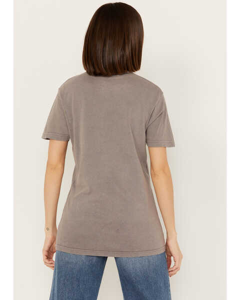 Image #4 - Bohemian Cowgirl Women's Wild West Rodeo Graphic Tee, Taupe, hi-res