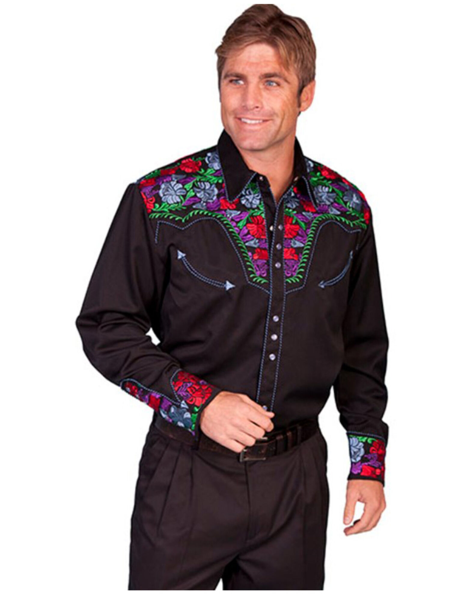 Scully embroidered western shirts store