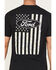 Image #4 - Buckwear Men's Ford Camo Flag Short Sleeve Graphic T-Shirt, Black, hi-res