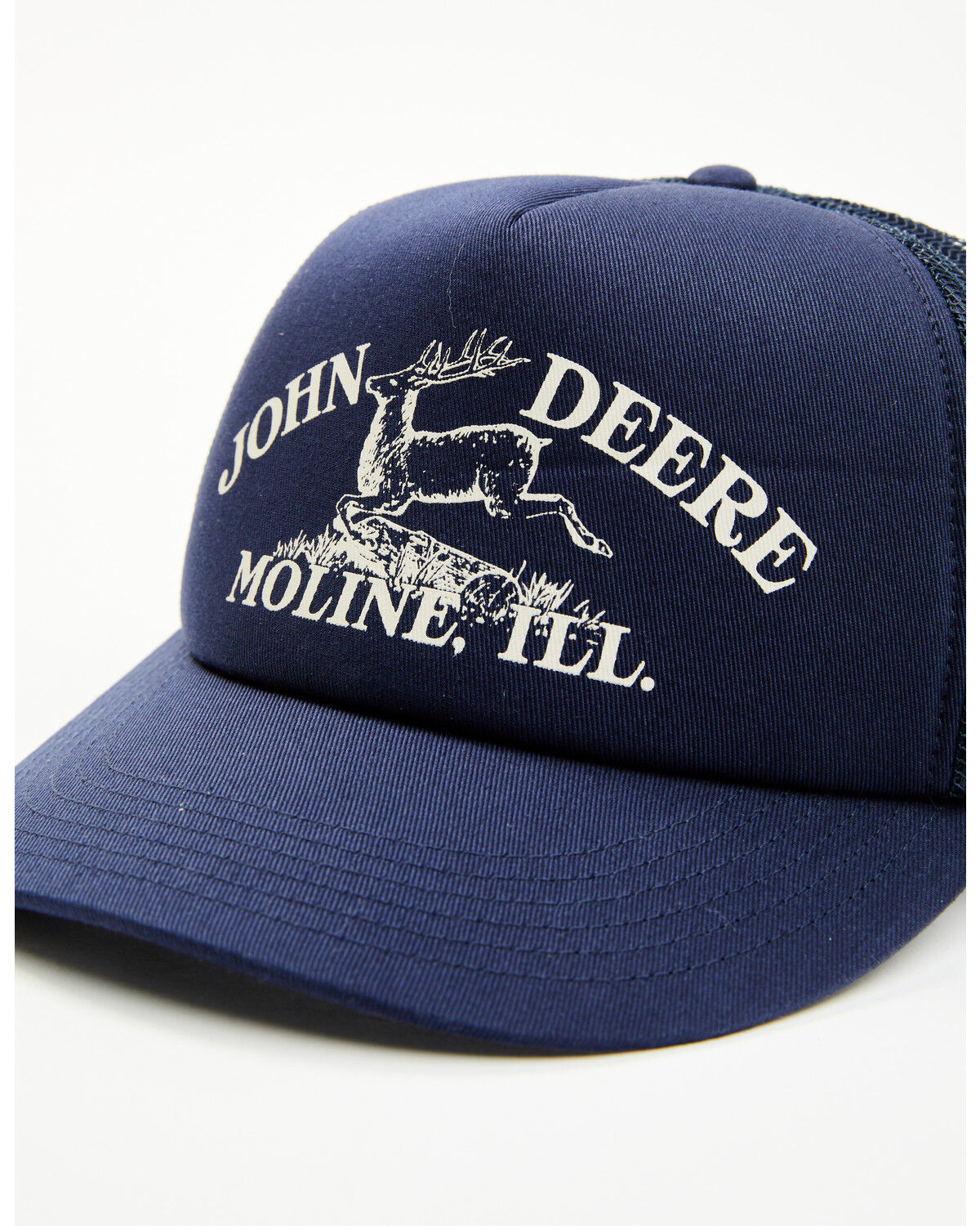 Image #2 - John Deere Men's Logo Print Ball Cap, Navy, hi-res