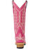 Image #5 - Lane Women's Lexington Tall Western Boots - Snip Toe, Hot Pink, hi-res