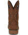 Image #5 - Justin Men's Rush Barley Western Work Boots - Soft Toe, Brown, hi-res