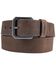 Image #1 - Carhartt Men's Saddle Leather Work Belt, Brown, hi-res