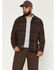 Image #1 - Lucky Brand Workwear Men's Elstar Plaid Print Long Sleeve Button-Down Flannel Shirt, Bronze, hi-res