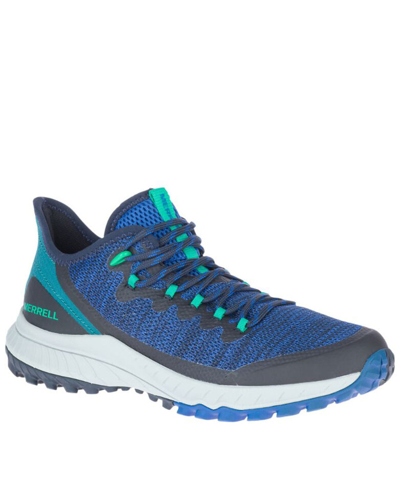 Merrell Women's Bravada Hiking Shoes - Soft Toe, Blue, hi-res