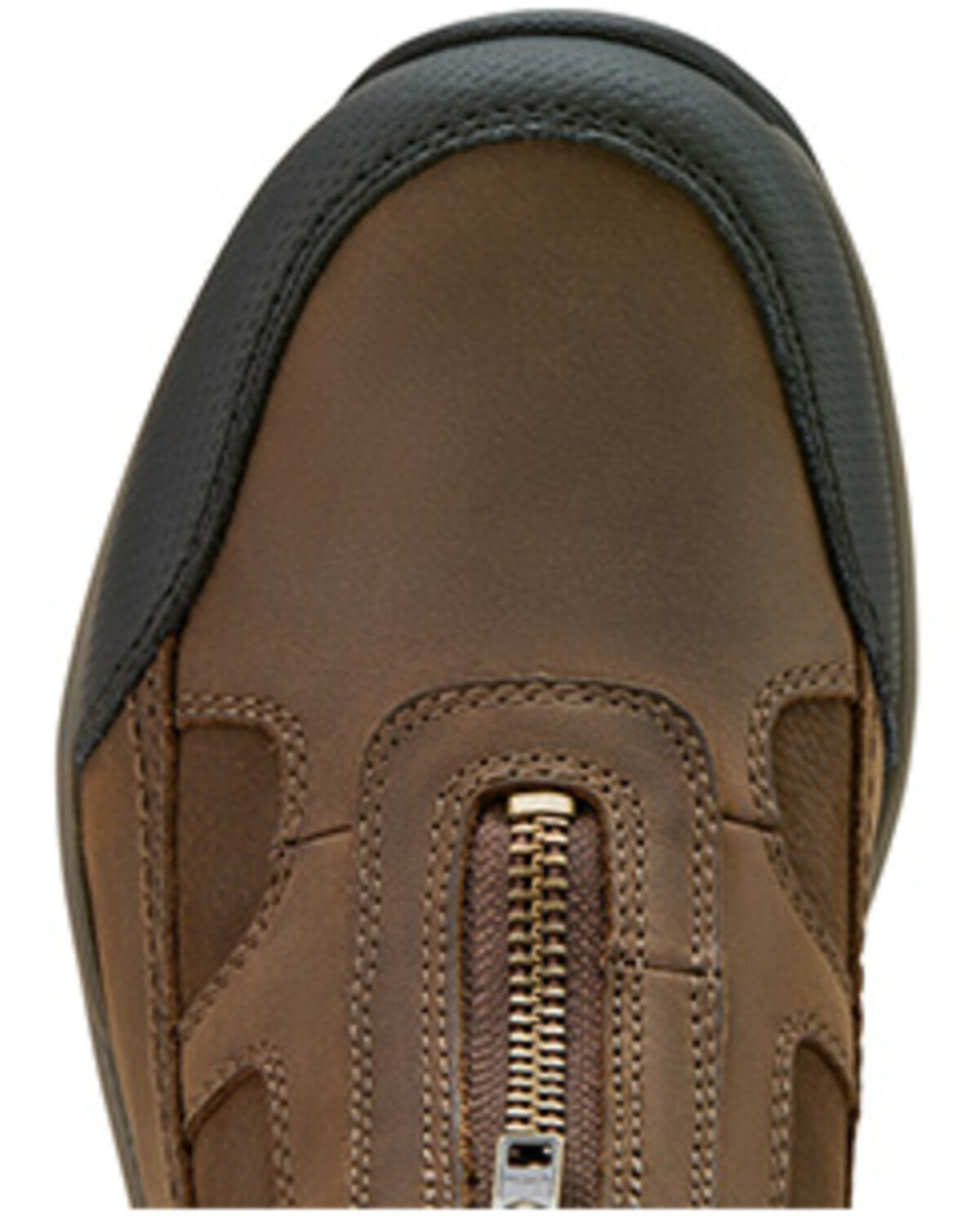 Image #4 - Ariat Women's Terrain Zip Waterproof Boots - Round Toe, Brown, hi-res