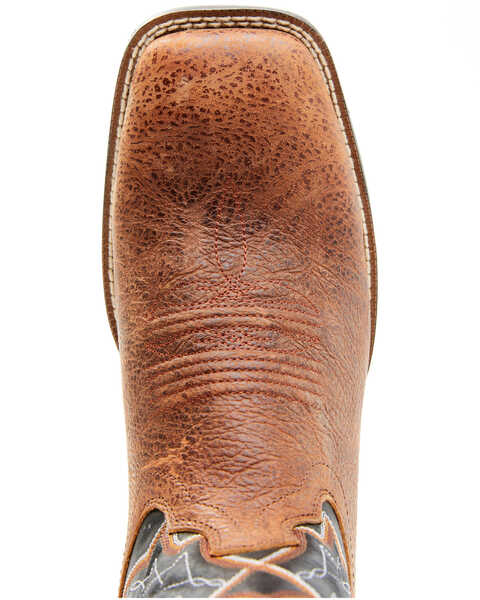 Image #6 - Durango Men's Brown Westward Western Performance Boots - Broad Square Toe, Brown, hi-res