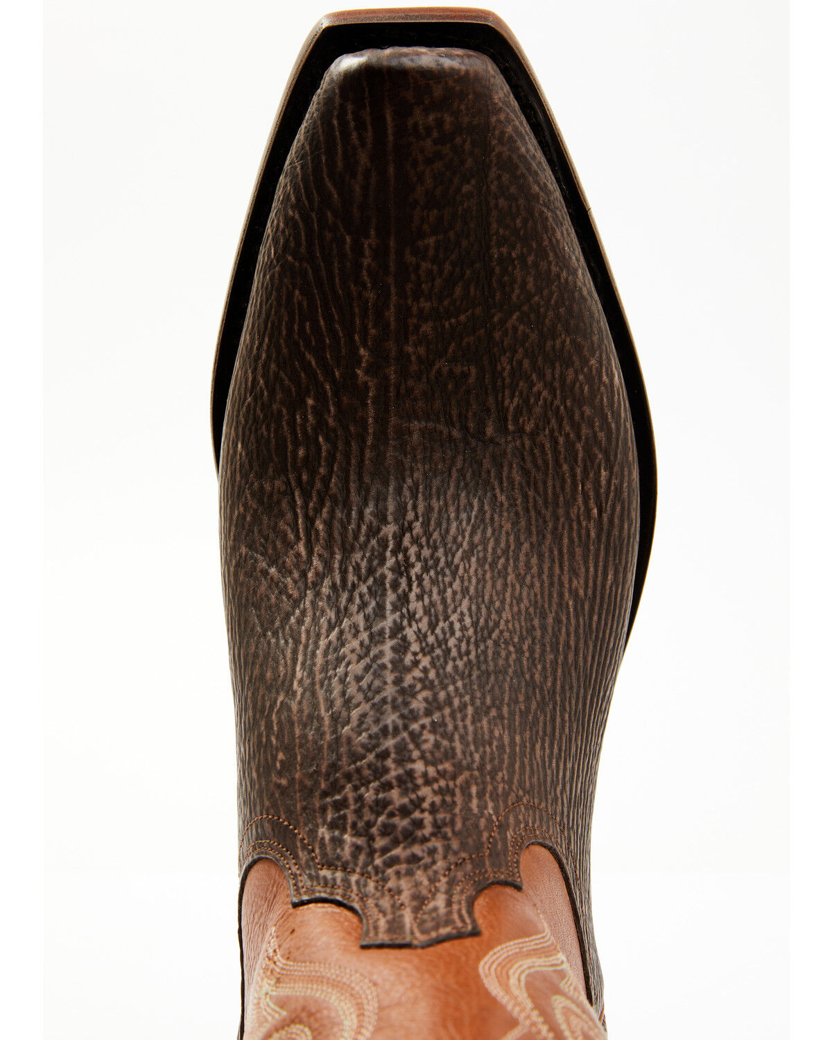 Image #6 - Lucchese Men's Exotic Shark Cowhide Western Boots - Square Toe, , hi-res