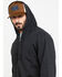 Image #5 - Wrangler Riggs Men's Terry Solid Full Zip Work Hooded Jacket , Black, hi-res