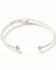Image #1 - Lainey Wilson Women's Barbed Wire Cuff Bracelet, Silver, hi-res