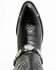 Image #6 - Laredo Men's Concho Harness Western Boots - Round Toe, Black, hi-res