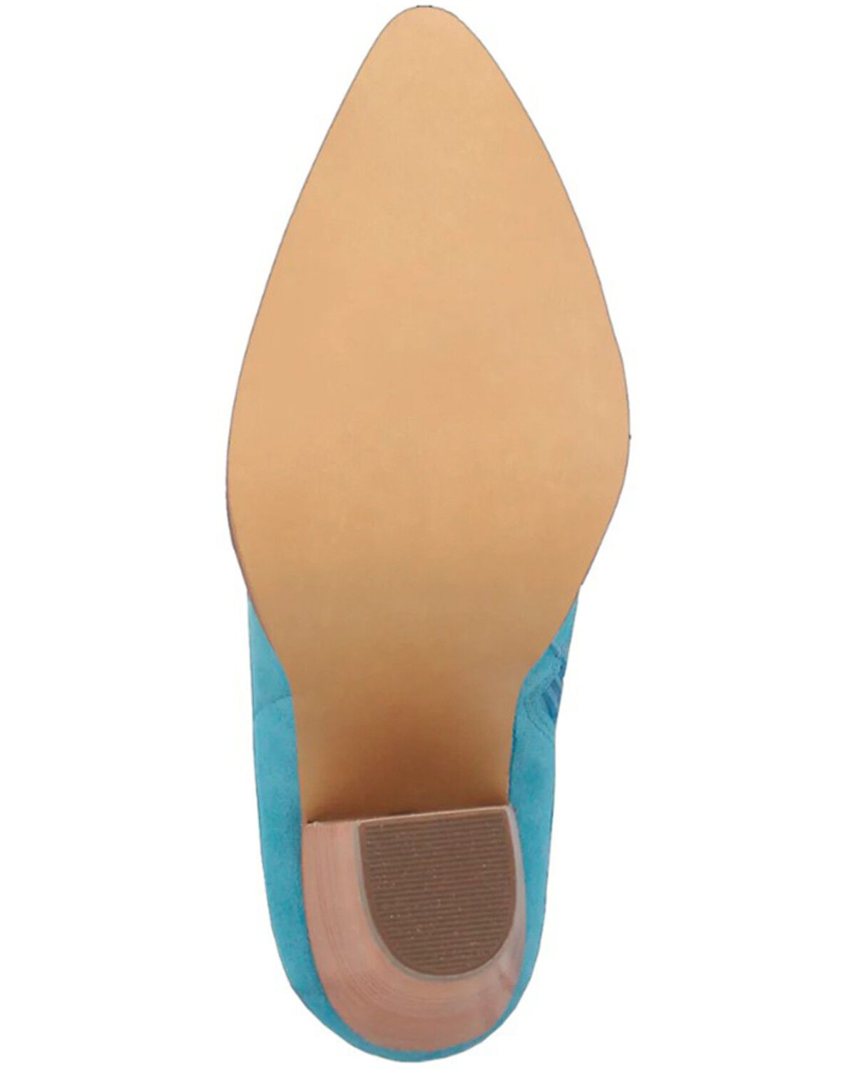 Image #7 - Dingo Women's Crazy Train Leather Booties - Round Toe, Blue, hi-res