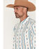 Image #2 - RANK 45&reg; Men's Apache RODEOTEK&trade; Southwestern Striped Long Sleeve Button-Down Stretch Western Shirt, Cream, hi-res