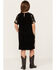 Image #4 - Hayden LA Girls' Star Print Sequin Dress, Black, hi-res