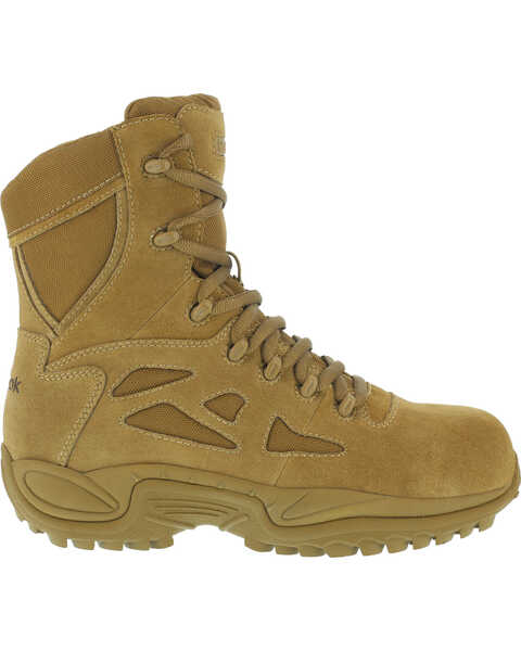 Image #3 - Reebok Men's Stealth 8" Tactical Boots - Composite Toe, Honey, hi-res