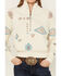 Image #3 - Shyanne Women's 1/2 Zip Southwestern Print Pullover Fleece, Cream, hi-res