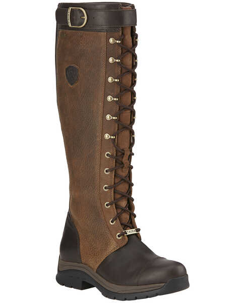 Image #1 - Ariat Women's Berwick GTX Insulated Boots, Black, hi-res