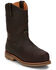 Chippewa Men's Serious Plus Waterproof Western Work Boots - Composite Toe, Brown, hi-res
