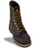 Image #1 - Thorogood Men's 8" USA Work Boots - Composite Toe, Brown, hi-res