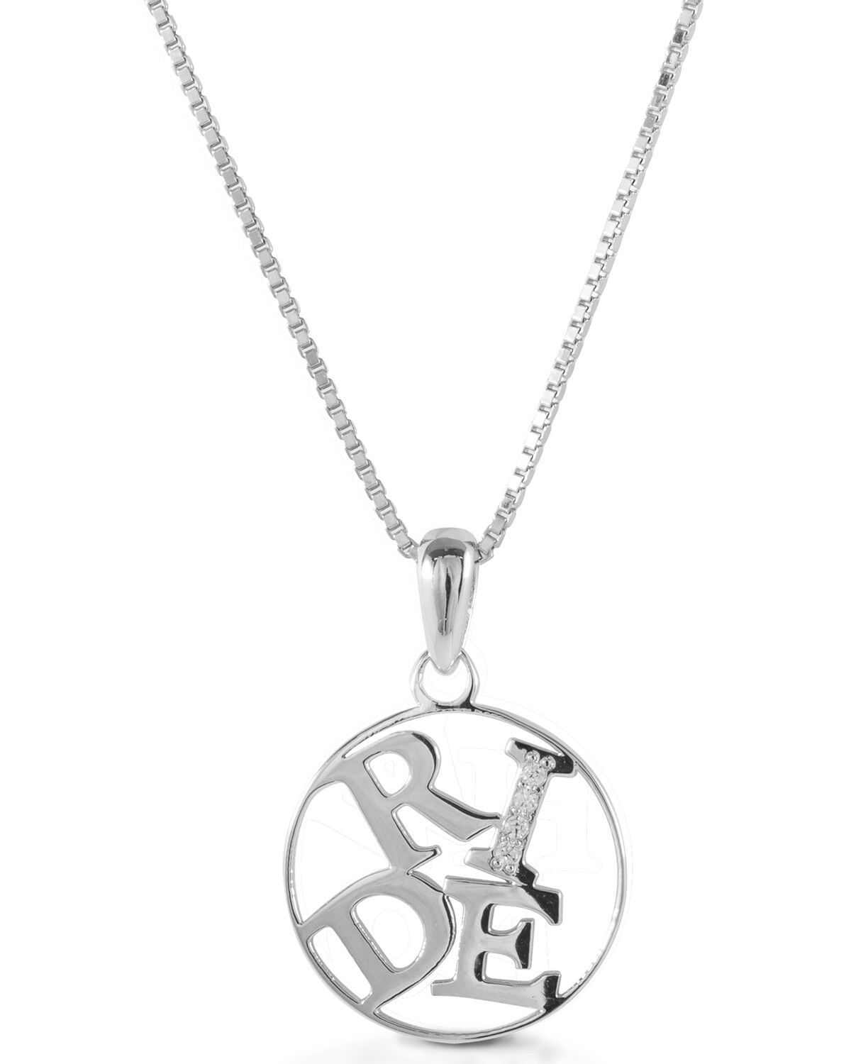 Image #1 - Kelly Herd Women's Ride Pendant Necklace, Silver, hi-res