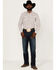 Image #2 - Cody James Men's Fortune Plaid Print Long Sleeve Snap Western Shirt , Brown/blue, hi-res
