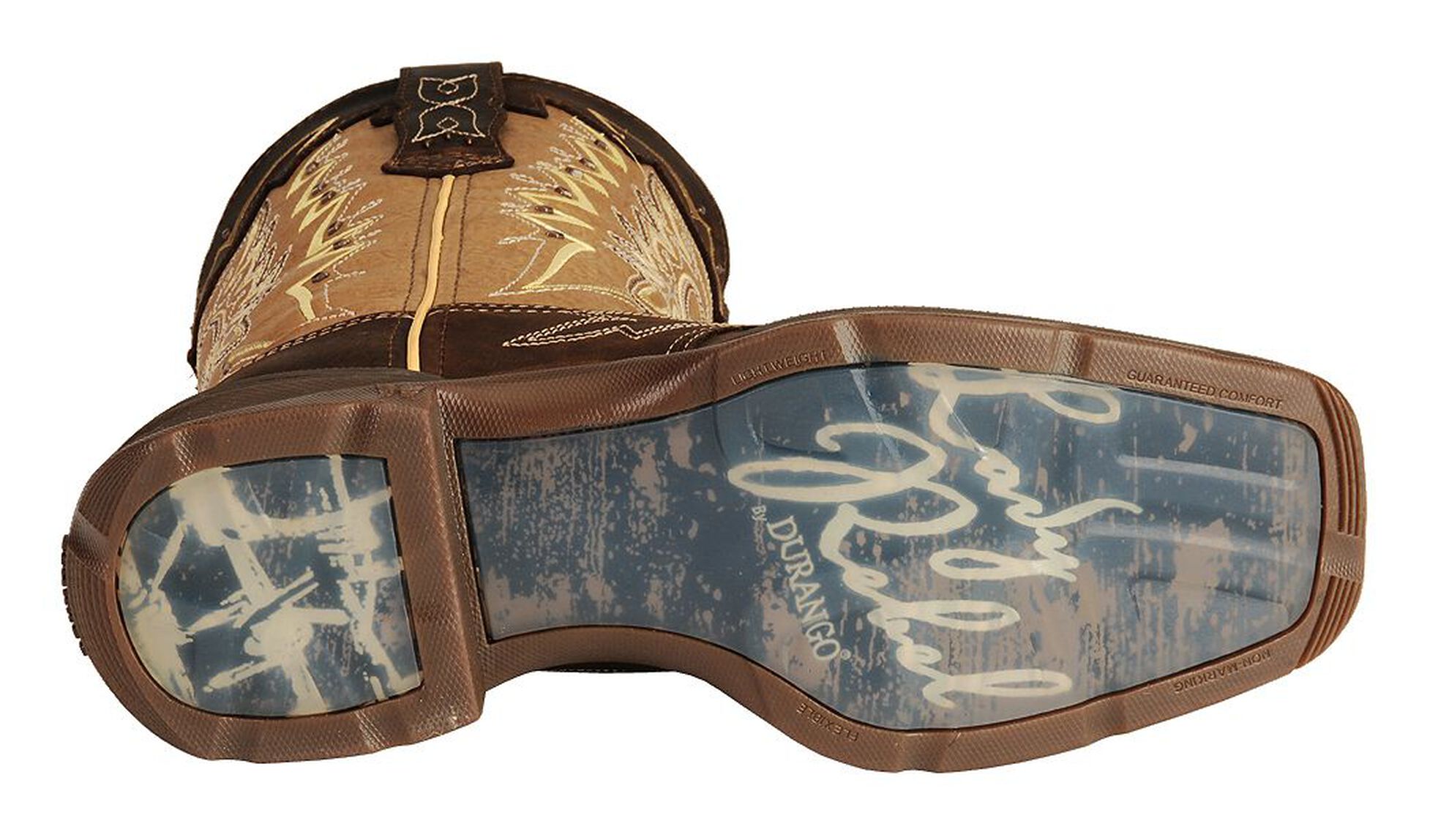 Image #5 - Durango Women's Let Love Fly Rebel Western Performance Boots - Broad Square Toe, , hi-res