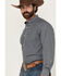 Image #2 - Ariat Men's Wrinkle Free Luther Checkered Print Long Sleeve Button-Down Western Shirt, Black, hi-res