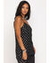 Image #3 - Band of the Free Women's Black Dot Slip Midi Dress, Black, hi-res