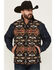 Image #1 - Pendleton Men's Cody Quilted Vest, Black, hi-res